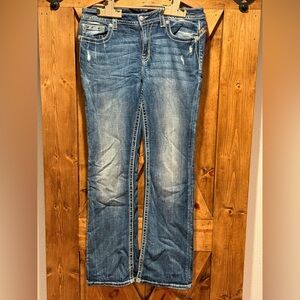 Miss Me Chloe Boot Leg Blue Jeans